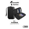 tomtoc T03 Navigator Passport Holder with RFID Blocking Travel Wallet Portable Bag Passport Beg