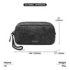 Tomtoc T12S1 LIGHT T12 PRO Water Resistant Electronic Accessories 1L Pouch (Small)