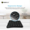 Micropack K2208STL Chocolate Compact Wired Keyboard - Black