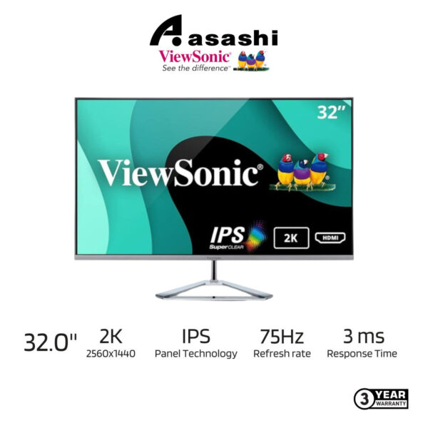 5b129c8789c3daa2e08c91651b003d79.jpeg Viewsonic VX3276-2K-MHD 31.5" IPS 2K 3ms Slim Monitor (, MiniDP)