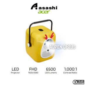 616e68613b38a1b6e2a0d4d8bbf18c87.png Acer AOPEN QF23s YELLOW FHD(1080p) 6500LEDlm (250lm) LED Portable Projector