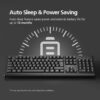 Micropack K205W Classsic Wireless Keyboard - Black K-205W