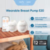 EUFY Breast Pump E20 | 3 Heating Levels Small and Lightweight Leak-Proof