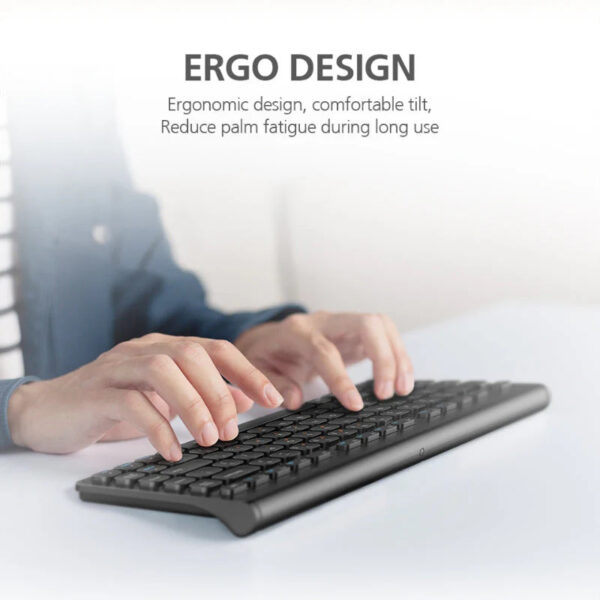 Micropack KM228W Wireless Keyboard & Mouse Combo - Black KM-228W