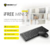 Micropack KM228W Wireless Keyboard & Mouse Combo - Black KM-228W