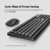 Micropack KM205W Classsic Wireless Keyboard - Black KM-205W