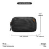 Tomtoc Defender A13 Laptop Sleeve (M-book) 15 Inch With Accessories Pouch Sleeve 360 Protective Water Repellent
