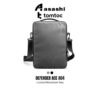 Tomtoc Defender-Ace A04 Laptop Messenger Bag 14 Inch / Laptop Shoulder Sling Bag – Black/Grey