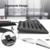 Micropack KM2005 Classic Wired Keyboard Combo - Black KM-2005