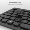 Micropack KM228W Wireless Keyboard & Mouse Combo - Black KM-228W