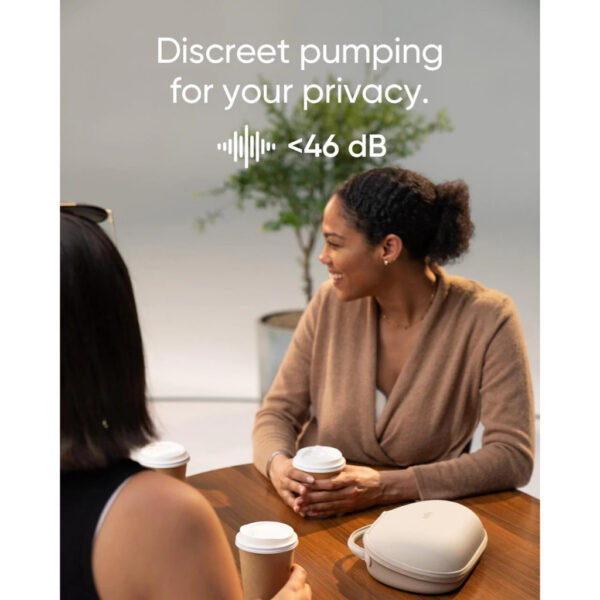 EUFY S1 Pro Wearable Breast Pump | HeatFlow | Hospital-Grade Suction | Ultra-Quiet | Smart App | With Charging Case