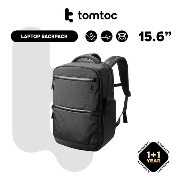 Tomtoc Techpack T73 X-PAC Laptop Backpack Premium Men Bag Techpack M-Book Bag - Beg Lelaki