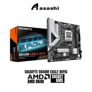 GIGABYTE B840M EAGLE WIFI6 (AM5) M-ATX Motherboard