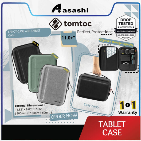 Tomtoc Fancy-Case A06 Tablet Case (Ip*d) 11 Inch Plus