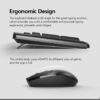 Micropack KM205W Classsic Wireless Keyboard - Black KM-205W