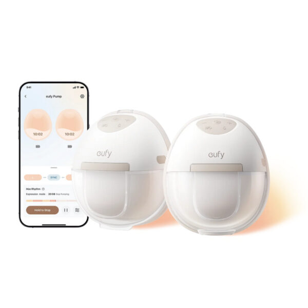 EUFY Breast Pump E20 | 3 Heating Levels Small and Lightweight Leak-Proof