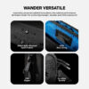 Tomtoc Wander T26 Daily Sling Bag Men Crossbody Bag Chest Bag Fashion Tablet Bag - Beg Silang Lelaki