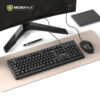 Micropack KM2005 Classic Wired Keyboard Combo - Black KM-2005