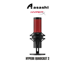 ea06e289480eb606b1347e376f56b8a8.jpeg HP HyperX Quadcast 2 Black+Red (872V1AA) 2 Years Warranty