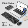 Micropack KM205W Classsic Wireless Keyboard - Black KM-205W