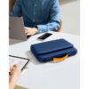 Tomtoc A14D2B2 DEFENDER A14 14Inch Laptop Briefcase  Laptop Bag - Navy Blue / Black