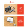 ADOL 7-in-1 USB-C Hub - 4K HDMI, SD/TF, USB 3.0 x1, USB 2.0 x2, PD 100W, Aluminum Alloy