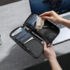 tomtoc T03 Navigator Passport Holder with RFID Blocking Travel Wallet Portable Bag Passport Beg
