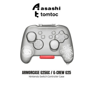 ee10881ec855e3eac176eed48fd9d735.jpeg Tomtoc Armorcase G25GC / G-Crew G25 Nintendo Switch Controller Case - Black
