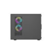 AIGO DarkFlash DB460M Black | White MATX PC CASE (3x ARGB Fans with Hub)