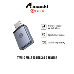 f6775afdacc40d744e1d092bc317e3d1.jpeg ADOL Type-C Male to USB 3.0 A Female Adapter - USB-C AM to USB3.0 AF, Aluminum Alloy