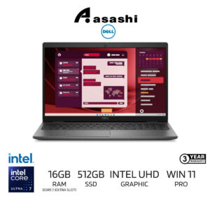 119d91e11a63a3626e30ca8ed8c3ccde.jpeg Dell Latitude L3550-U7155-16-512-W11-3 Commercial Notebook (Intel Core Ultra 7-155U/16GB DDR5(1 Extra Slot)/512GB SSD/15.6" FHD/Intel UHD Graphic/NO-DVD/WIN11Pro/3Yr NBD/Backpack)