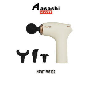12286f7cbb080ab204e0ae1be72a9ce1-9.jpeg HAVIT MG102 Mini Massage Gun - White