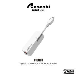 Totolink U1000C Type-C to RJ45 Gigabit Ethernet Adapter