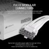 Corsair RMe SERIES RM750e (750w) / RM850e (850w) / RM1000e (1000w) (White) 80+ Gold Cybernetics ATX3.1 PCIE5.1 Fully Modular Low-Noise ATX Power Supply