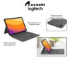 Logitech COMBO TOUCH for i4ad Air (4th/5th Gen) 920-010296