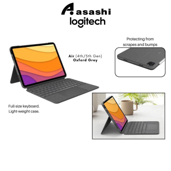 Logitech COMBO TOUCH for i4ad Air (4th/5th Gen) 920-010296