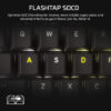 CORSAIR VANGUARD PRO 96 Magnetic Switch Gaming Keyboard, MGX Hyperdrive, Black