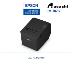 3f5ad1104edb4769fc4dbd68c78b7131.jpeg Epson TM-T82IV USB + Ethernet Thermal Receipt Printer (Thai, Vietnam Font,Grey)