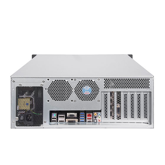 Silverstone RM41-H08 4U form factor 5 x 3.5” Hot-swappable and 3 x 5.25" server chassis
