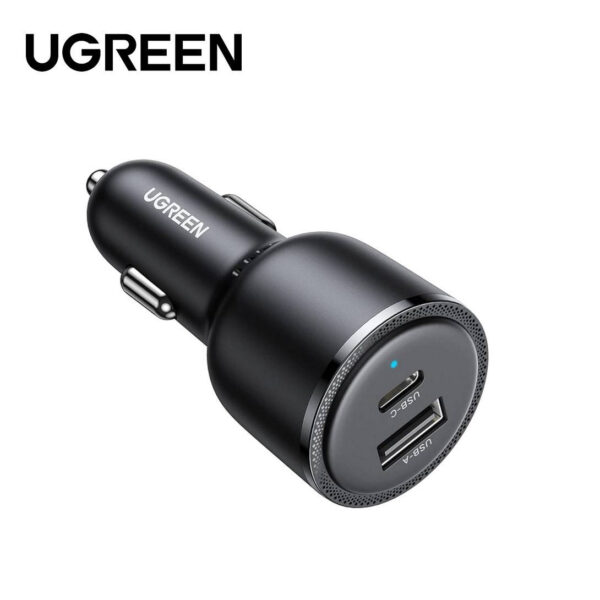 UGREEN 35023 63W USB-C PD + USB-A FAST CAR CHARGER