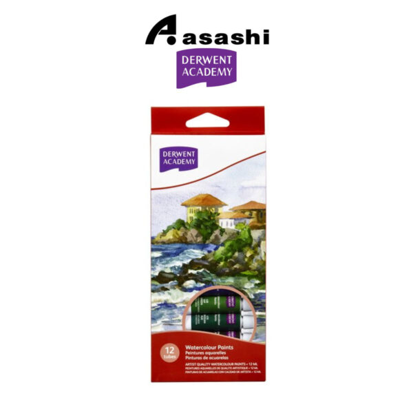 Derwent Academy Watercolor Paints 12 pack - R33015