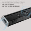 SonicGear StudioBar 3000 Dolby Atmos 5.1.2 Channel Soundbar with Wireless Subwoofer 2 UHF Microphone