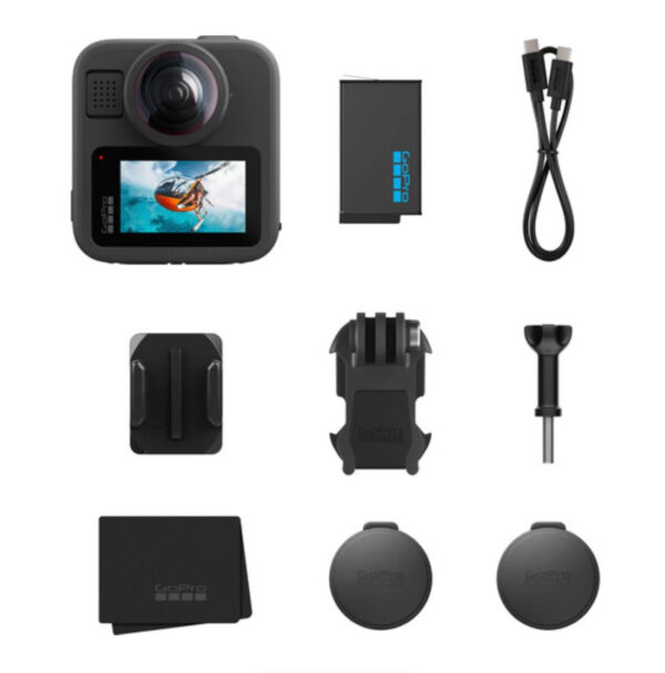 6c0dddd62abd9675c2984129eb1be8bb.jpeg Bundle - GOPRO MAX 2 360 Camera