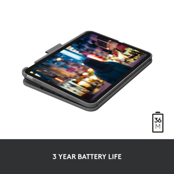 Logitech SLIM FOLIO for i4ad (7th/8th & 9th Gen) 920-009469 | (10th Gen) 920-011432