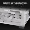 Corsair RMx SHIFT Series RM850x (850W) / RM1000x (1000W) / RM1200x (1200W) ATX3.1 PCIE5.0 80+ Gold, Fully Modular Power Supply (White) - 10-Year Warranty