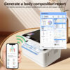Mifier K90 Pro Smart Scale with Electrodes Smart Full Body Composition Analysis Scale Rechargeable Bluetooth