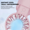 Mifier MF300 PRO Portable Turbo Cooling Fan High Speed Cooling mini Fan Cooling Sheet Rechargeable Fan