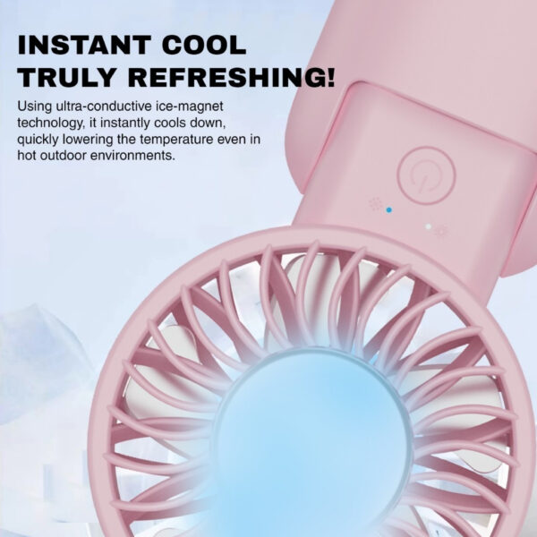 Mifier MF300 PRO Portable Turbo Cooling Fan High Speed Cooling mini Fan Cooling Sheet Rechargeable Fan