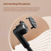 Edifier MF3 Portable Voice Amplifier | Anti-Howling Microphone Black White