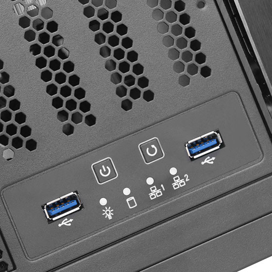 Silverstone RM41-H08 4U form factor 5 x 3.5” Hot-swappable and 3 x 5.25" server chassis